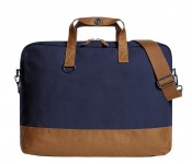 1816521 Torba na notebooka HALFAR LIFE granatowy brązowy 2