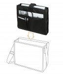 1802782 Wkład do torby na laptopa HALFAR®